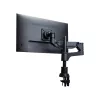R-Go Tools Ramiona do monitora R-Go Caparo Single, w pełni regulowane ze sprężyną gazową, udźwig 3-9 kg, w 100% okrągłe, czarne