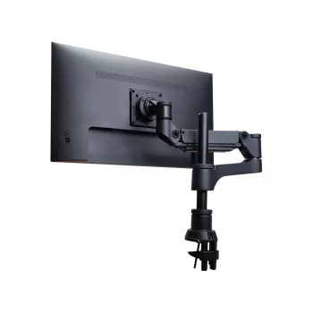 R-Go Tools Ramiona do monitora R-Go Caparo Single, w pełni regulowane ze sprężyną gazową, udźwig 3-9 kg, w 100% okrągłe, czarne