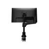 R-Go Tools Ramiona do monitora R-Go Caparo Single, w pełni regulowane ze sprężyną gazową, udźwig 3-9 kg, w 100% okrągłe, czarne