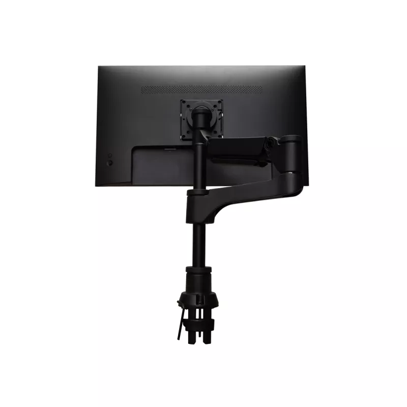 R-Go Tools Ramiona do monitora R-Go Caparo Single, w pełni regulowane ze sprężyną gazową, udźwig 3-9 kg, w 100% okrągłe, czarne