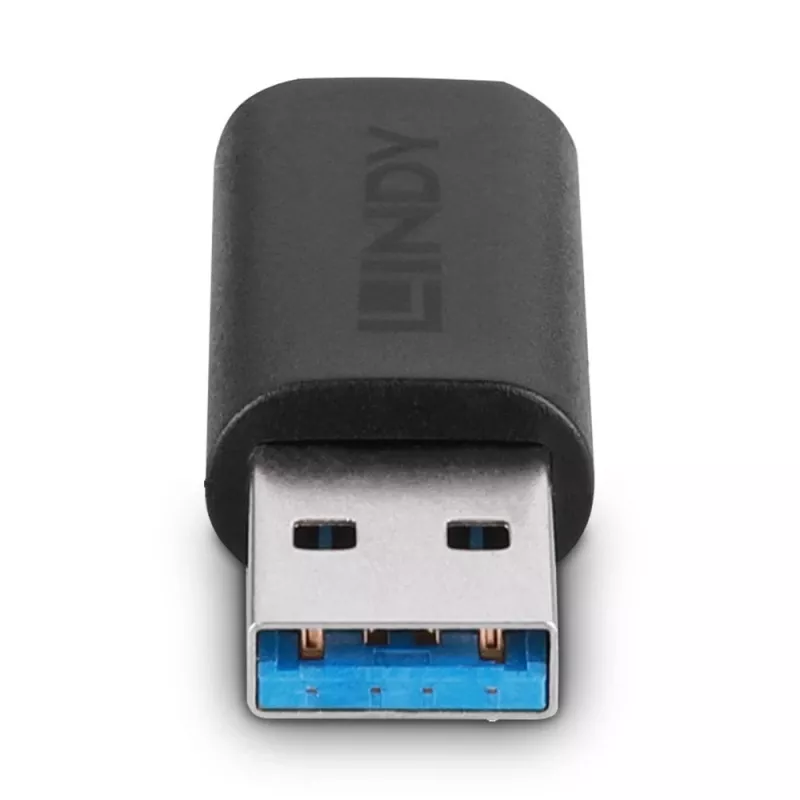 Adapter Lindy USB 3.2 Typ A na C, USB 3.2 Typ A, USB 3.2 Typ C, czarny