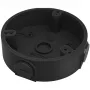Puszka przyłączeniowa DAHUA DH-PFA136-B — obudowa aluminiowa, czarna, gwint 1/2 cala, 110×34 mm, udźwig 1 kg