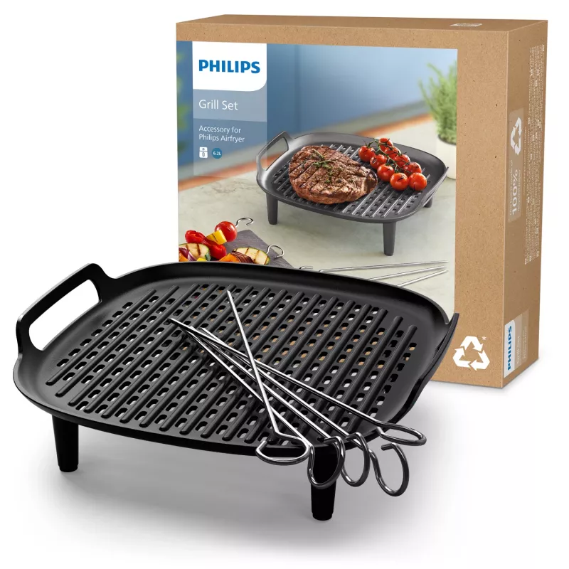 Dno grilla i szpikulce Philips Akcesorium do Airfryer 6,2 L
