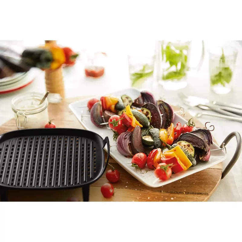 Akcesorium do Philips Airfryer HD9959/00 Zestaw grillowy XXL, spód grilla i szpikulce, Philips, HD9285, HD963X, HD965X, HD975X, HD976X, HD986X, HD987X, aluminium, metal, 213 mm