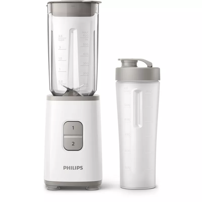Philips Daily Collection HR2602/00 Mini blender, Blender stołowy, 1 L, Funkcja pulsacyjna, Kruszenie lodu, 0,85 m, 350 W