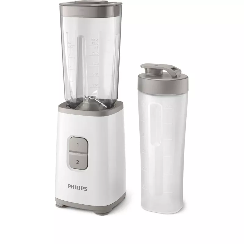Philips Daily Collection HR2602/00 Mini blender, Blender stołowy, 1 L, Funkcja pulsacyjna, Kruszenie lodu, 0,85 m, 350 W