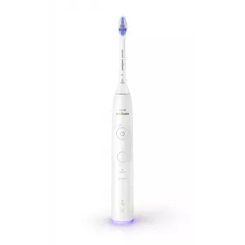 Szczoteczka soniczna Philips Series 6100 HX7400/01 — soniczna, 62 000 ruchów/min, 2 tryby, 3 prędkości, biała, akumulatorowa