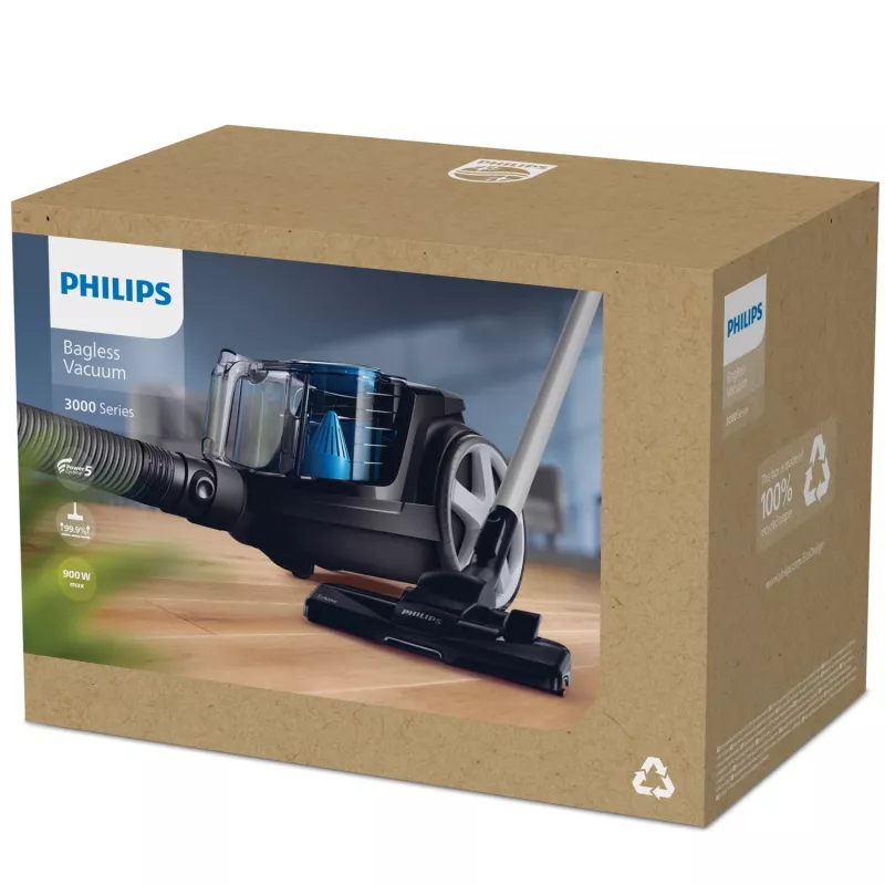 Philips odkurzacz serii 3000 FC9331/09 1,5 l Cylindrowy Suchy 900 W Bezworkowy