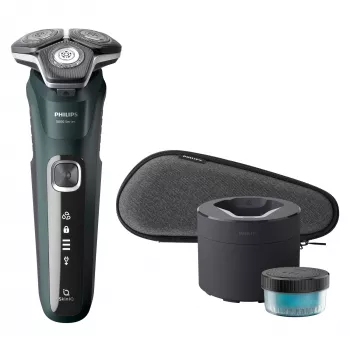 Golarka elektryczna rotacyjna Philips Series 5000 S5884/50 — 3-głowicowa, rotacyjna, do golenia na mokro i sucho, ładowana przez USB
