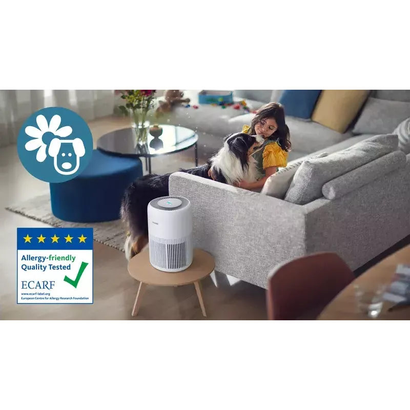 Oczyszczacz powietrza Philips PureProtect Mini 900 — 2,5 kg, biały