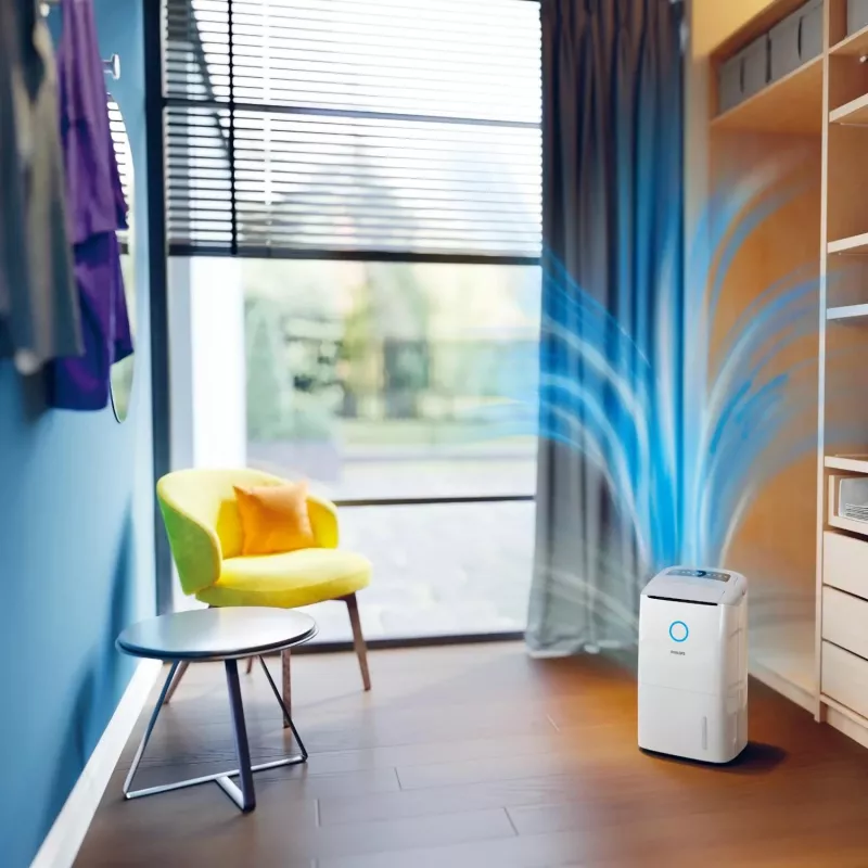 Philips DE5305/11 Osuszacz powietrza z serii 5000 4 l 54 dB Biały