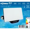 Lampa ścienna LED VISIONAL VS122-10W-40K — 10 W, 1100 lm, 4000 K do zewnątrz/fasady