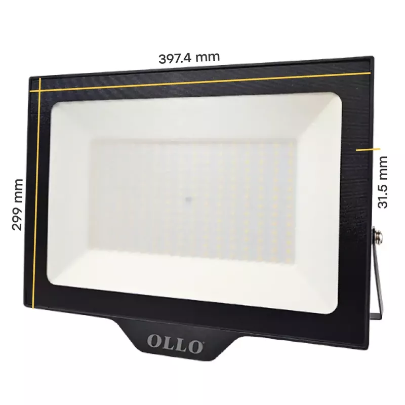 Zewnętrzny naświetlacz LED OLLO VS121C-200W-40K — 200 W, 20 000 lm, 4000 K
