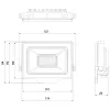 Zewnętrzny naświetlacz LED OLLO VS121C-20W-RGB 20W 1900lm RGB