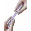 Intenso USB-C Smycz Ładująca Kabel Naszyjnik na Telefon 60W Szybkie Ładowanie Regulowana Długość 1,65m Nylon Fioletowy