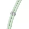 Intenso Smycz Ładująca USB-C na Szyję Kabel 60W Szybkie Ładowanie Regulowana Długość 1,65m Nylon Zielony
