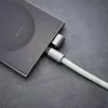 Intenso Smycz Ładująca USB-C na Szyję Kabel 60W Szybkie Ładowanie Regulowana Długość 1,65m Nylon Zielony