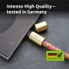 Intenso Smycz-ładowarka USB-C na szyję do telefonu Kabel 60W Szybkie ładowanie Regulowana długość 1,65m Nylon Wielokolorowy