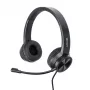 Zestaw słuchawkowy Lindy USB-C Office Headset Wired 20-20000 Hz 1,95 m czarny