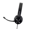 Zestaw słuchawkowy Lindy USB-C Office Headset Wired 20-20000 Hz 1,95 m czarny
