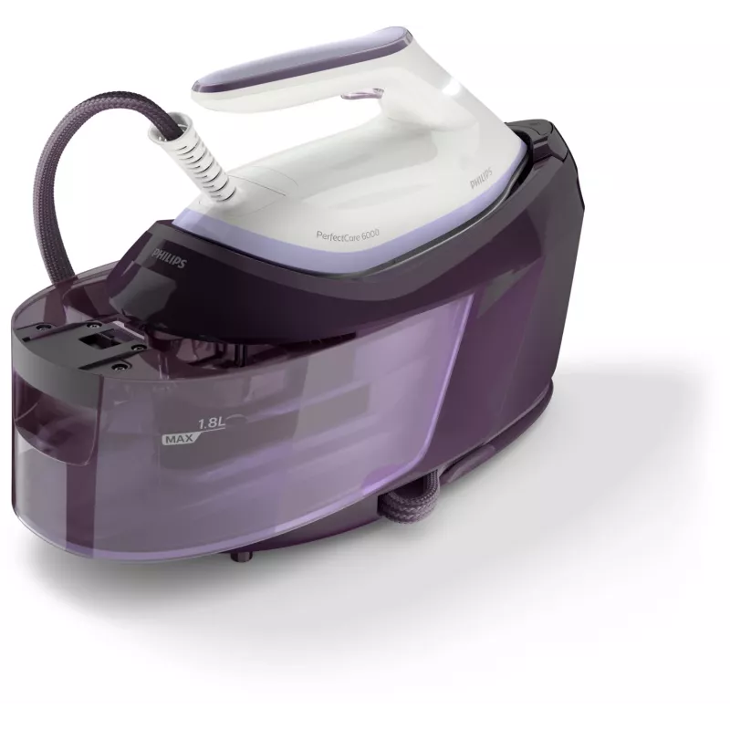Stacja parowa Philips PSG6024/30 — 2400 W, uderzenie pary 500 g/min, zbiornik 1,8 L, stopa SteamGlide Plus