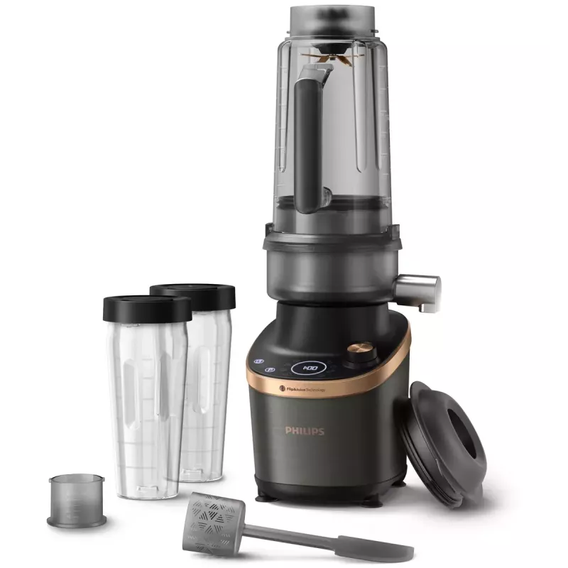 Blender kuchenny Philips Flip&Juice™ HR3770/10 Czarny Miedź