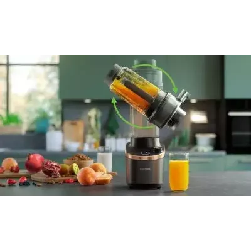 Blender kuchenny Philips Flip&Juice™ HR3770/10 Czarny Miedź