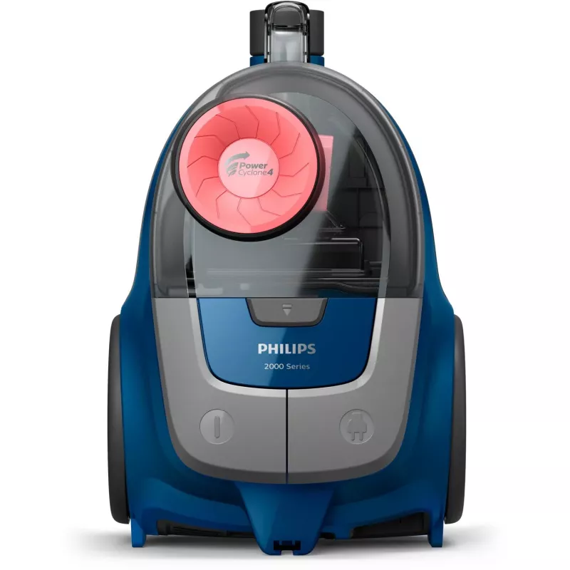 Odkurzacz cylindryczny Philips serii 2000 XB2123/09 — 850 W, cykloniczny 1,3 l, do dywanów i twardych podłóg