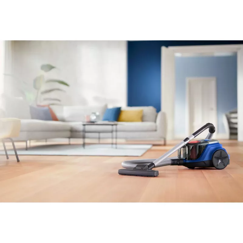 Odkurzacz cylindryczny Philips serii 2000 XB2123/09 — 850 W, cykloniczny 1,3 l, do dywanów i twardych podłóg