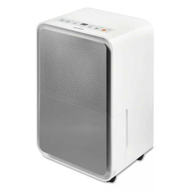 Oczyszczacz powietrza Stylies REGULUS — hałas 45 dB, 460 × 290 mm, 10 kg, szary/biały