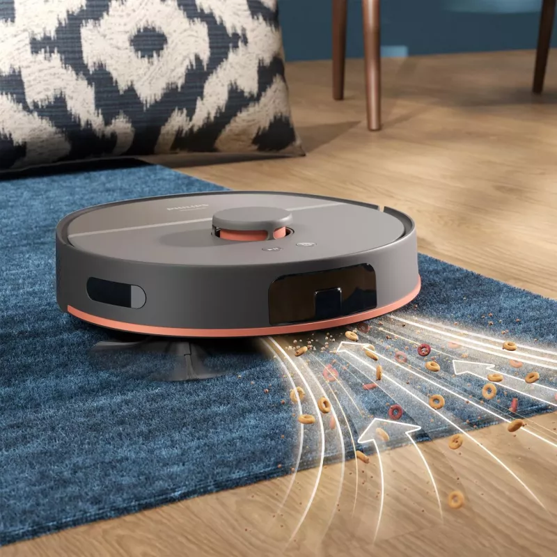 Robot odkurzający Philips XU5000/10 — worek na kurz 0,26 L, Li‑Ion 4800 mAh, czas pracy 200 min