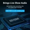 Vention USB 2.0 Zewnętrzny adapter dźwięku stereo z regulacją głośności 0,15 m czarny ABS