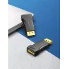 Adapter DisplayPort na HDMI Vention HBOB0, męski DisplayPort na żeński HDMI, czarny, pozłacane styki