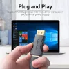 Adapter DisplayPort na HDMI Vention HBOB0, męski DisplayPort na żeński HDMI, czarny, pozłacane styki