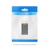 Adapter DisplayPort na HDMI Vention HBKB0 — wtyk DP na gniazdo HDMI, czarny, styki pozłacane