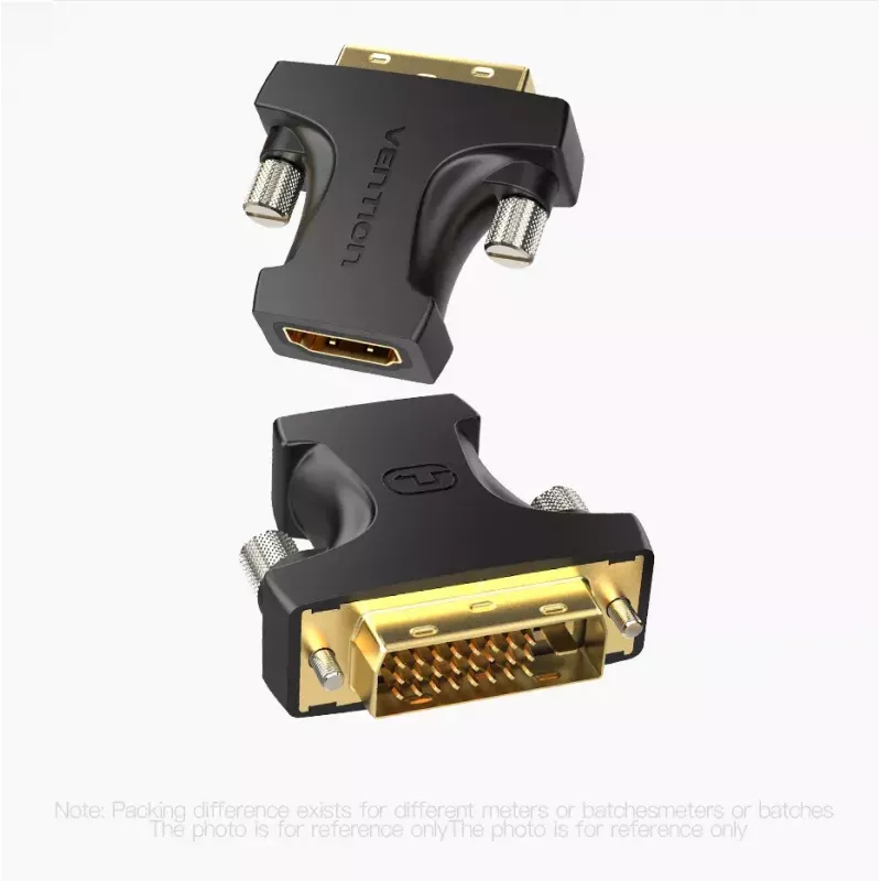 Adapter Vention HDMI żeński na DVI męski czarny 1920x1080 60Hz