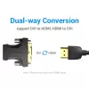 Adapter Vention HDMI żeński na DVI męski czarny 1920x1080 60Hz