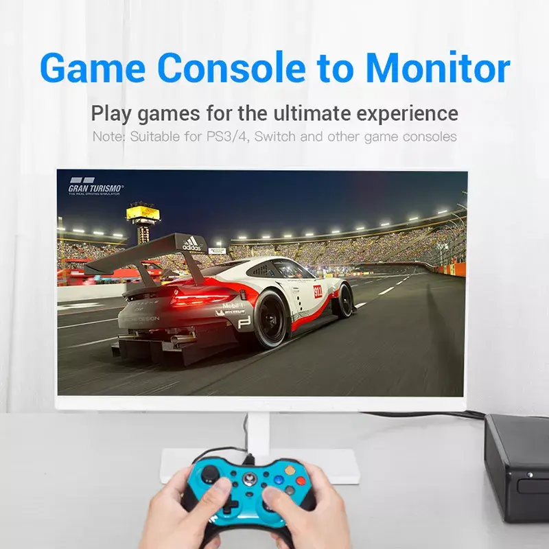 Adapter Vention HDMI żeński na DVI męski czarny 1920x1080 60Hz