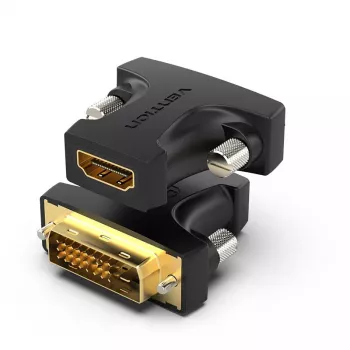 Adapter Vention HDMI żeński na DVI męski czarny 1920x1080 60Hz
