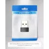 Adapter USB Vention CDWB0 USB 2.0 męski na USB-C żeński czarny PVC