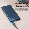 Adapter USB Vention CDWB0 USB 2.0 męski na USB-C żeński czarny PVC