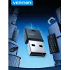 Adapter sieciowy USB Bluetooth Vention NAHB0 — Bezprzewodowy host USB, interfejs Bluetooth, czarny
