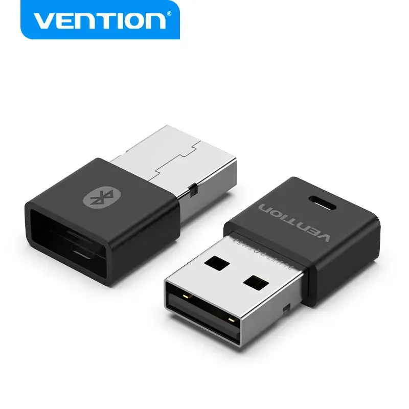 Adapter sieciowy USB Bluetooth Vention NAHB0 — Bezprzewodowy host USB, interfejs Bluetooth, czarny