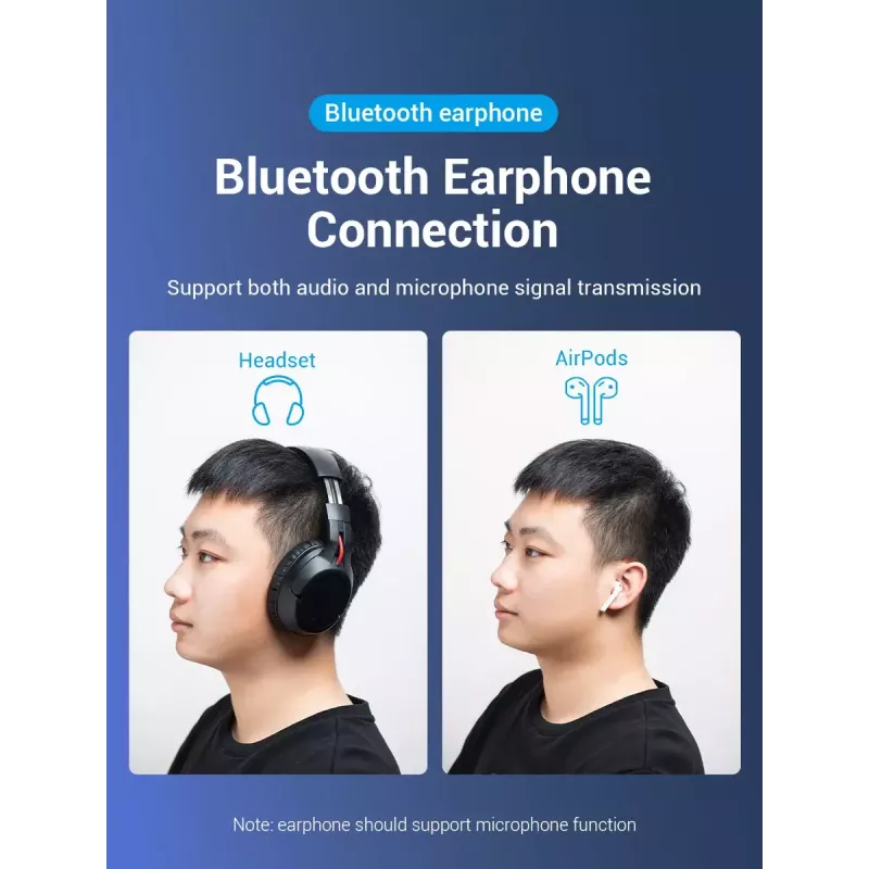 Adapter USB Bluetooth 5.0 Vention CDSB0 Czarny