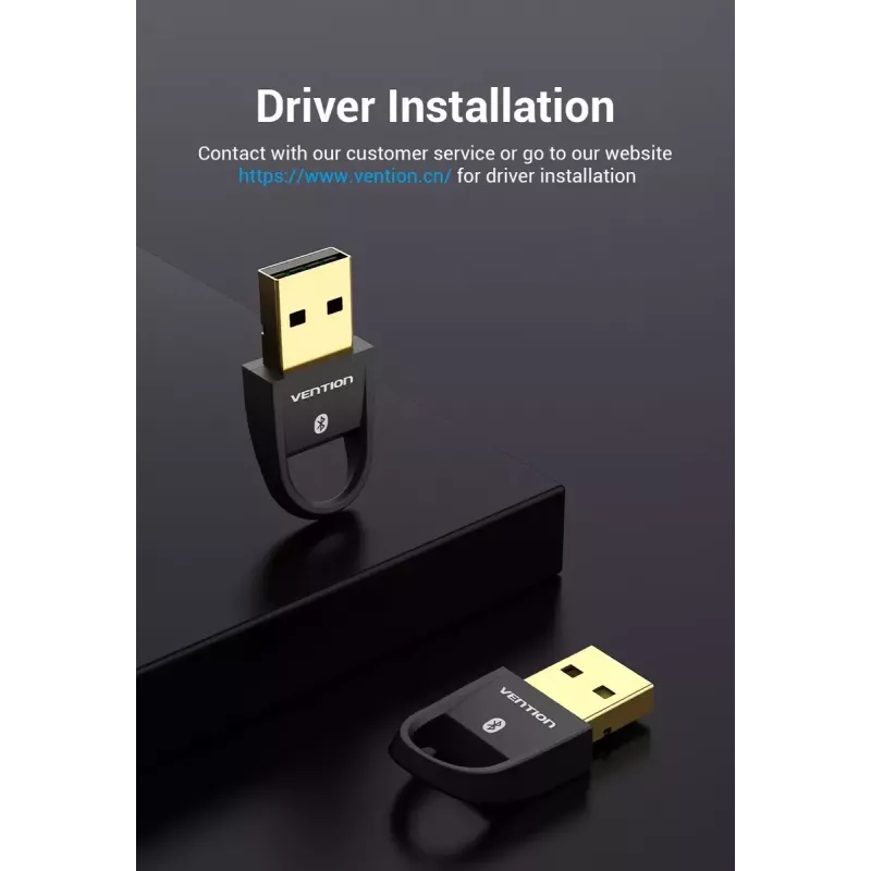 Adapter USB Bluetooth 5.0 Vention CDSW0 łączność przewodowa