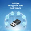 Vention USB Wi-Fi dwupasmowy adapter 2.4G/5G czarny bezprzewodowy USB 433 Mbit/s