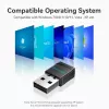 Vention USB Wi-Fi dwupasmowy adapter 2.4G/5G czarny bezprzewodowy USB 433 Mbit/s