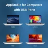 Koncentrator USB 2.0 Vention 3-portowy z adapterem Ethernet 100M, host USB 2.0, 4 porty, czarny