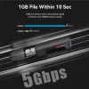 Czytnik kart Vention 2-w-1 USB 3.2 Gen 1 (USB 3.0) — SD i MicroSD, Czarny, Kompaktowy