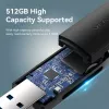 Czytnik kart Vention 2-w-1 USB 3.2 Gen 1 (USB 3.0) — SD i MicroSD, Czarny, Kompaktowy